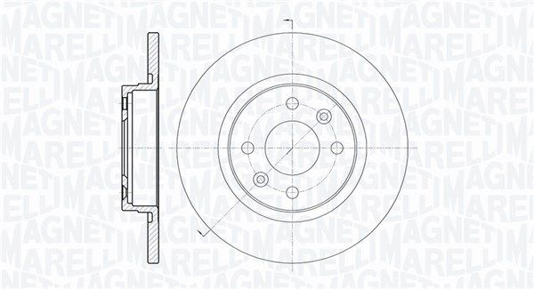 MAGNETI MARELLI Jarrulevy 361302040327